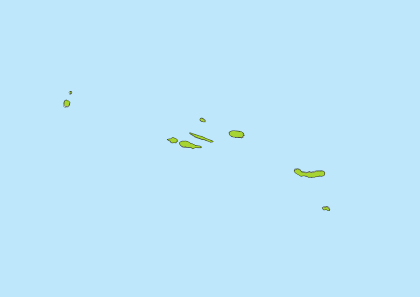 AZOST Time Zone Geo Map