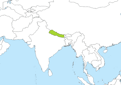 NPT Time Zone Geo Map